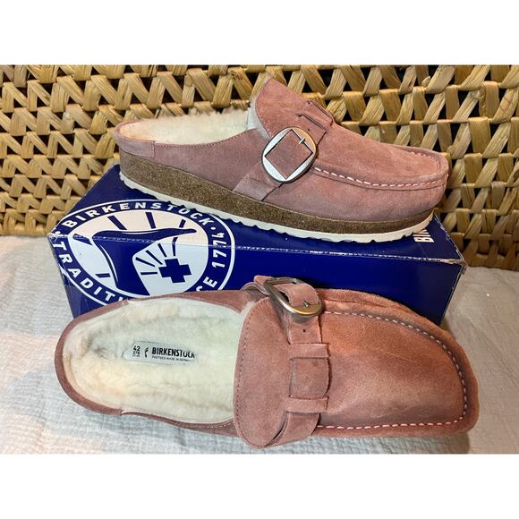 Birkenstock Buckley Sherling - Pink Clay - EU 42 - Picture 1 of 6